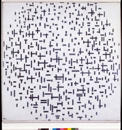 Composition in Black and White by Piet Mondrian